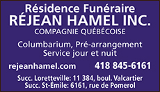Résidence funéraire Réjean Hamel