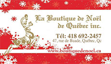 Boutique de Noel de Québec